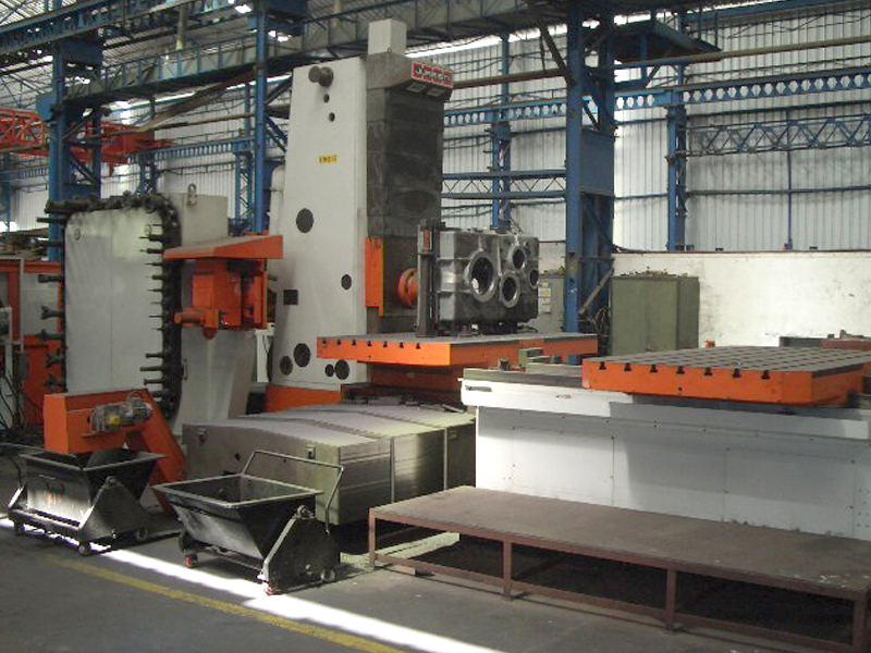 Horizontal Boring Machine (Jauristy, Spain)Spindle capacity: 205 mm, Weight Capacity: 10 MT